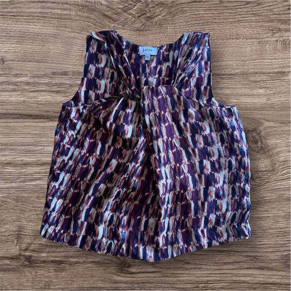 Joie Women's Yellow Silk Malta Halter Blouse Top Size L $198 Lightweight Gold - Picture 3 of 15